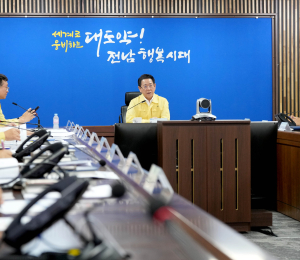 김영록 “폭우 이재민 즉각 현장조치 긴급 지시